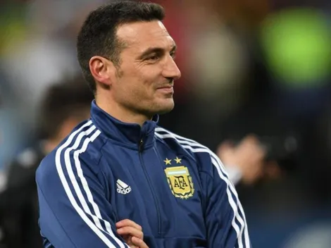Ahora Scaloni dijo que sus hijos son hinchas de River