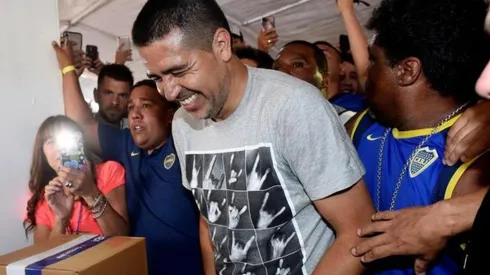 Juan Román Riquelme, máximo ídolo histórico de Boca Juniors.