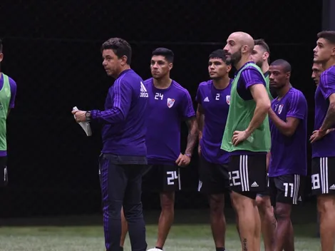 De qué se trató la charla virtual que Gallardo tuvo con el plantel de River