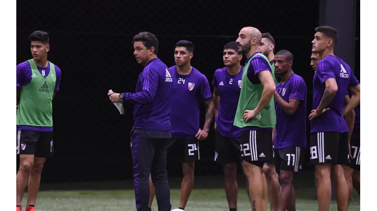 De qué se trató la charla virtual que Gallardo tuvo con el plantel de River