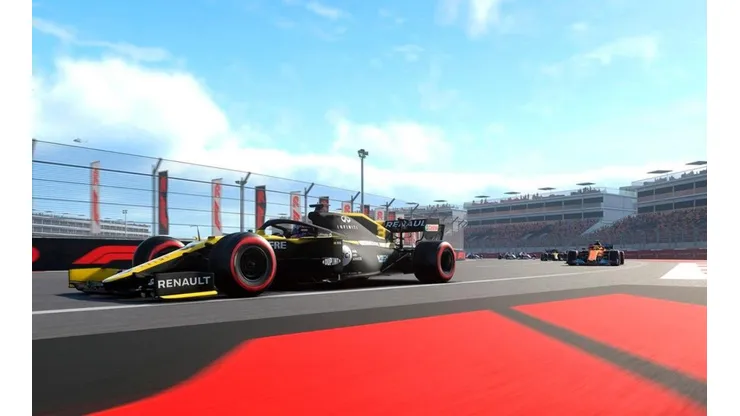 F1 2020 gameplay.
