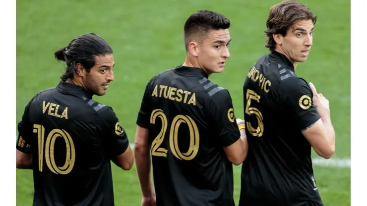 Jugadores de LAFC. Foto. Getty.
