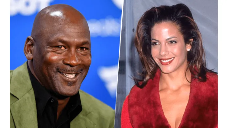 Michael Jordan y Amy Hunter. Foto: Getty/archivo particular.