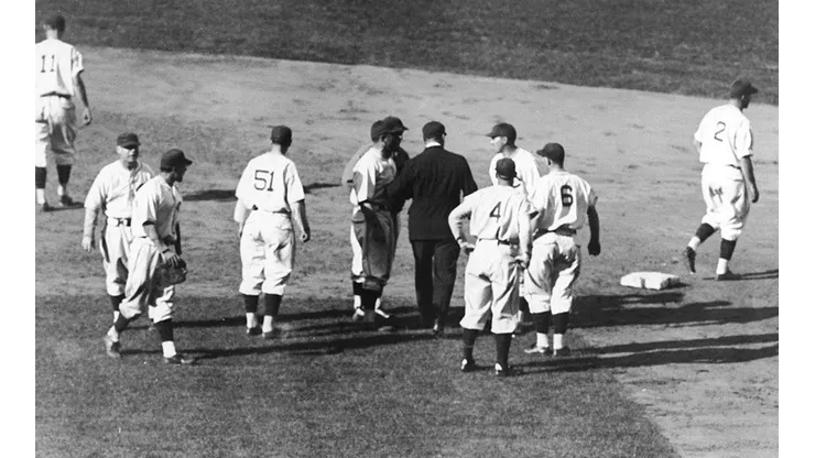 Imagen de archivo de un partido de la MLB de 1983. Foto: Getty.