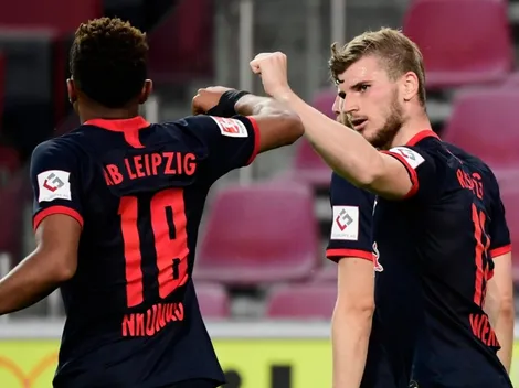 Lluvia de goles, partidazo y triunfo de Leipzig sobre Colonia en el cierre de la fecha