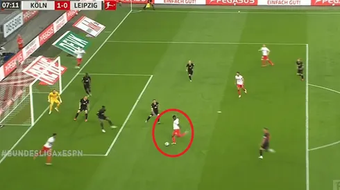 Noche agridulce para Jhon Córdoba: golazo y lesión en la Bundesliga