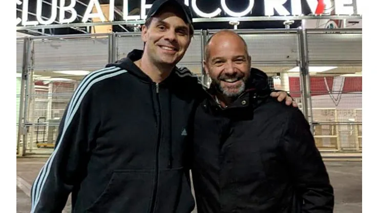 Christian Martinoli y Luis García comparten una buena amistad.