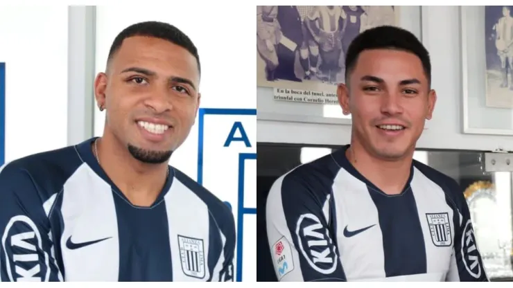 Gómez y Deza llegaron para la presente temporada a Alianza Lima.