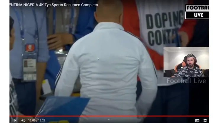 Agüero, sin ningún filtro.