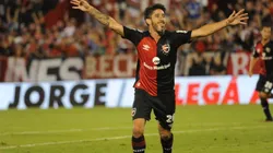 Pablo Pérez en su vuelta a Newell's.