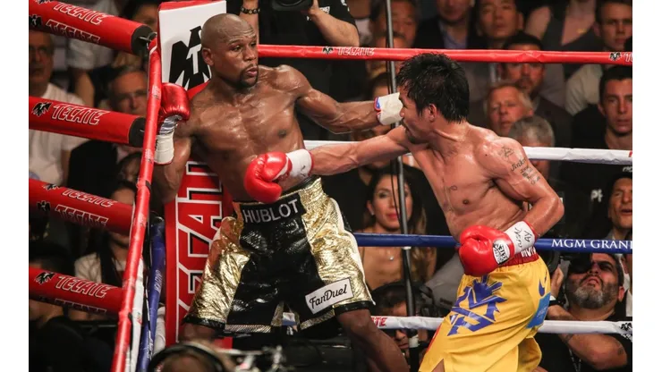 El filipino volvió a apuntar contra Mayweather. (Foto: Getty)