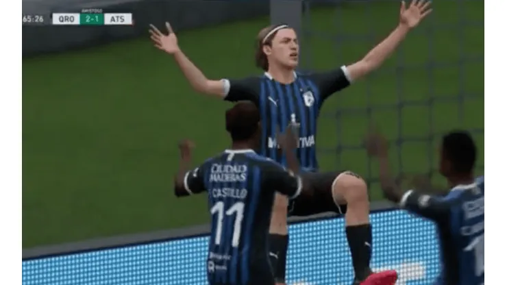 Querétaro derrotó a Atlas por 4-1.
