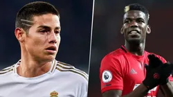 James Rodríguez y Paul Pogba.