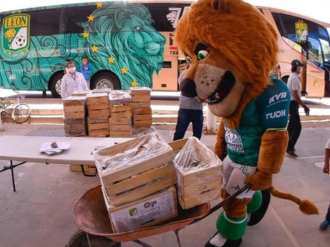 El movimiento solidario del Club León durante la pandemia