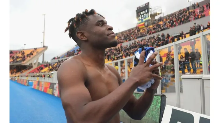 Duván Zapata, jugador del Atalanta de Bérgamo.