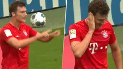 Tiene que estar en el FIFA 21: el festejo de Pavard haciendo de VAR