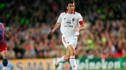 Alessandro Costacurta en Milan.