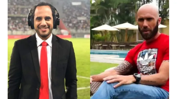 Horacio y Lucho tuvieron intercambio en twitter.