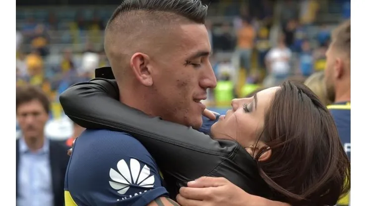 Ricardo Centurión junto a Melody Pasini.