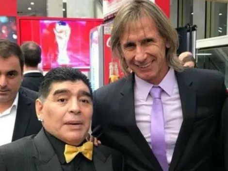 Gareca, contundente: "Maradona merece dirigir un equipo con figuras"