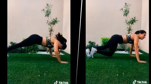 Alondra González le da duro al entrenamiento.