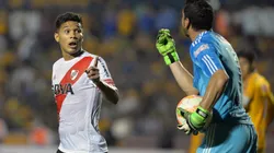 Foto de Teófilo Gutierrez ante Tigres.
