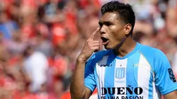 Teófilo Gutiérrez en su paso por Racing Club de Avellaneda.
