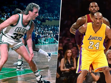 “Si quiero ganar, juego con Kobe y si quiero divertirme, con LeBron”: Bird