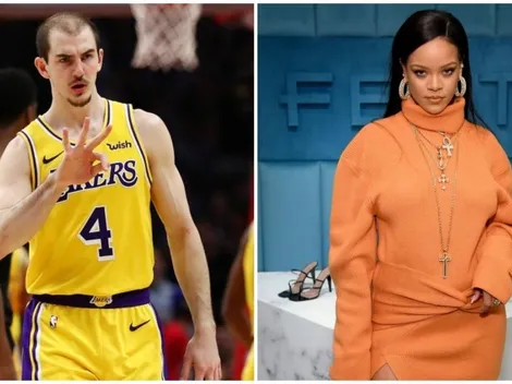 La promesa de Alex Caruso si ve a Rihanna en juego de los Lakers