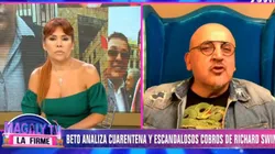 Beto Ortíz este miércoles fue entrevistado por Magaly Medina.