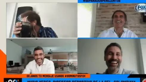 Vignolo le recordó a Yepes el caño de Riquelme y Ruggeri hizo reír a todos