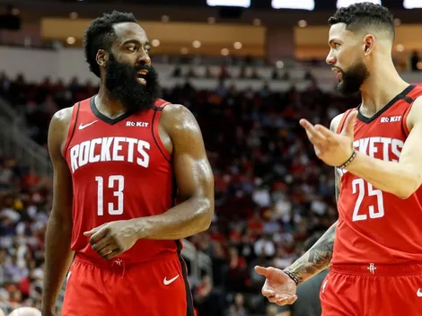 Austin Rivers bromeó sobre el impresionante cambio físico de Harden