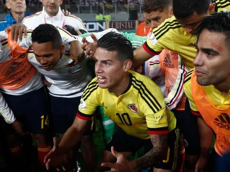 ¿Lo recuerda? El 'madrazo' de James el día que Colombia clasificó a Rusia 2018
