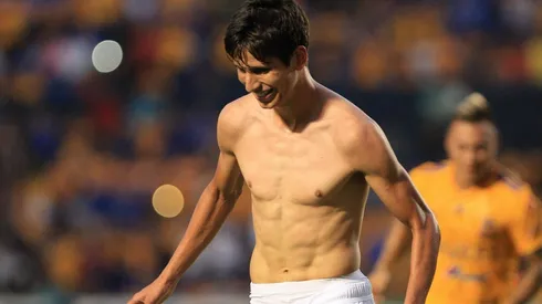 Jürgen Damm celebrando un gol con la playera de Tigres (Foto: Getty Images)