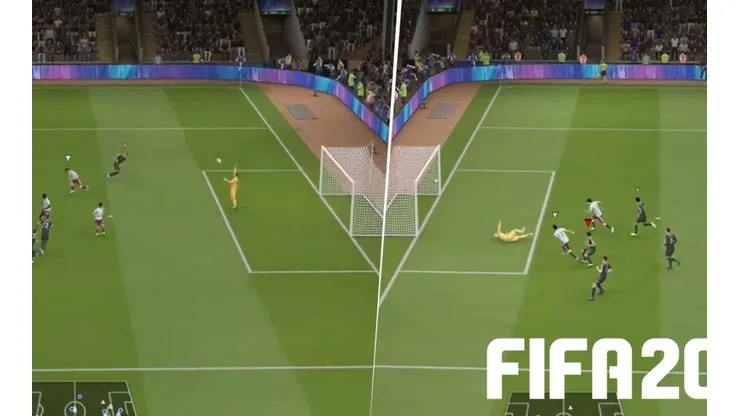 ¡Tremendo! Atajada se convierte en asistencia de 60 metros en el FIFA 20