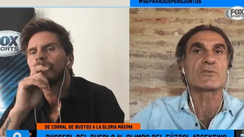 Vignolo y una emotiva entrevista a Ruggeri