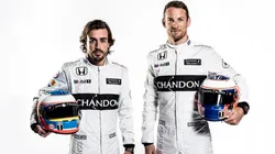 Fernando Alonso y Jenson Button.