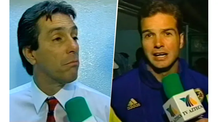 Tomás Boy y Luis García se hicieron de palabras tras la derrota del América en el Verano 97.