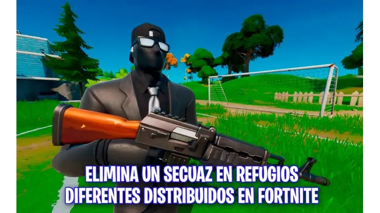 Fortnite: ubicación de refugios de secuaces para completar la misión de Asalta la Agencia