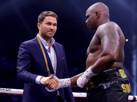Eddie Hearn dio pista libre a uno de los combates que tanto buscaba Dillian Whyte