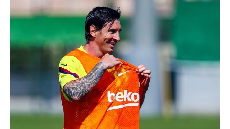 Foto de Lionel Messi en Barcelona.