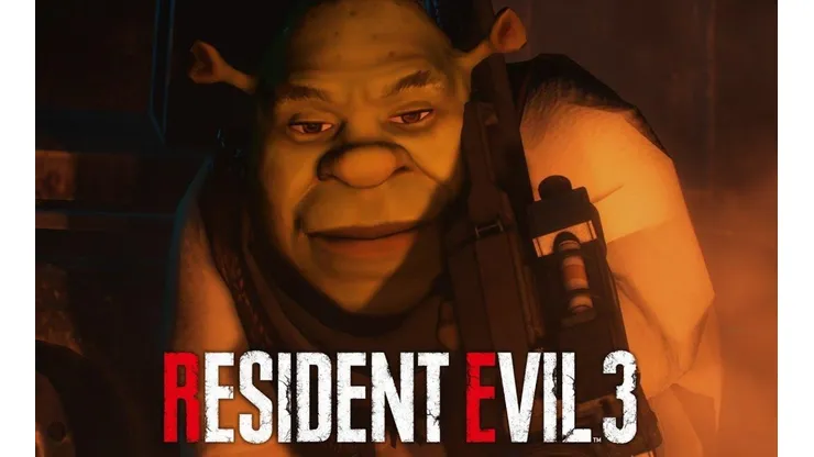 Shrek se vuelve aún más terrorífico que Nemesis en este mod del Resident Evil 3