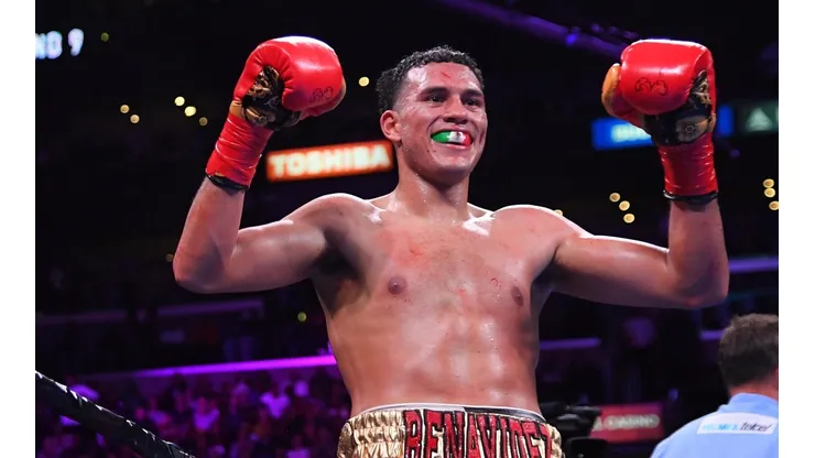El padre de Benavidez dice que está listo para pelear con Canelo Álvarez.(Foto: Getty)