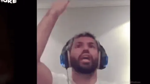 Agüero se re calentó cuando estaba en vivo: "¡Pero callate!"