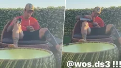 Las 3 historias que subió Messi: "¡A full con WOS!"