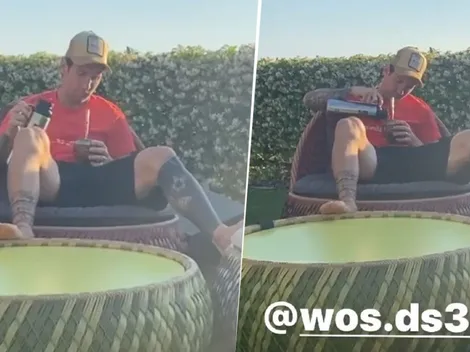 Las 3 historias que subió Messi: "¡A full con WOS!"