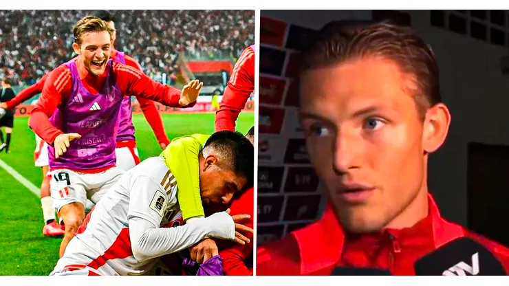 Oliver Sonne dio un radical comentario sobre si Perú irá al Mundial.
