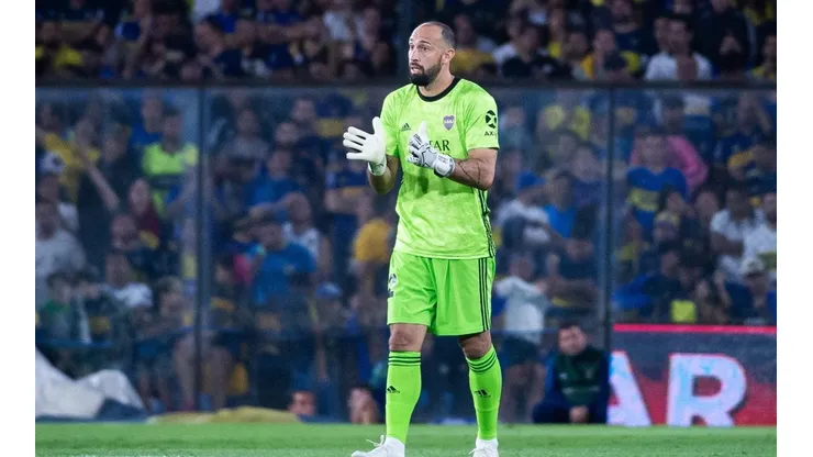 Marcos Díaz, arquero suplente de Boca Juniors.