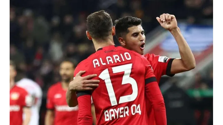 Alario y Palacios, nuevamente suplentes en el Bayer Leverkusen