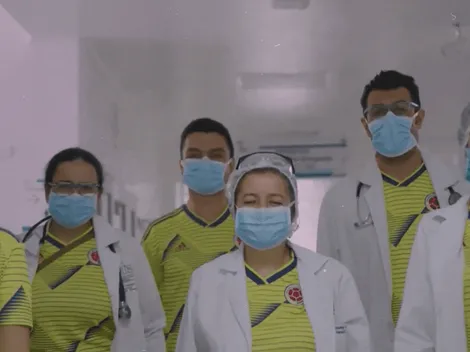 "Los convocados son ustedes": hermoso homenaje de la Selección a los médicos